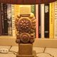 Bernard Rooke vintage sandstone brutalist lamp
