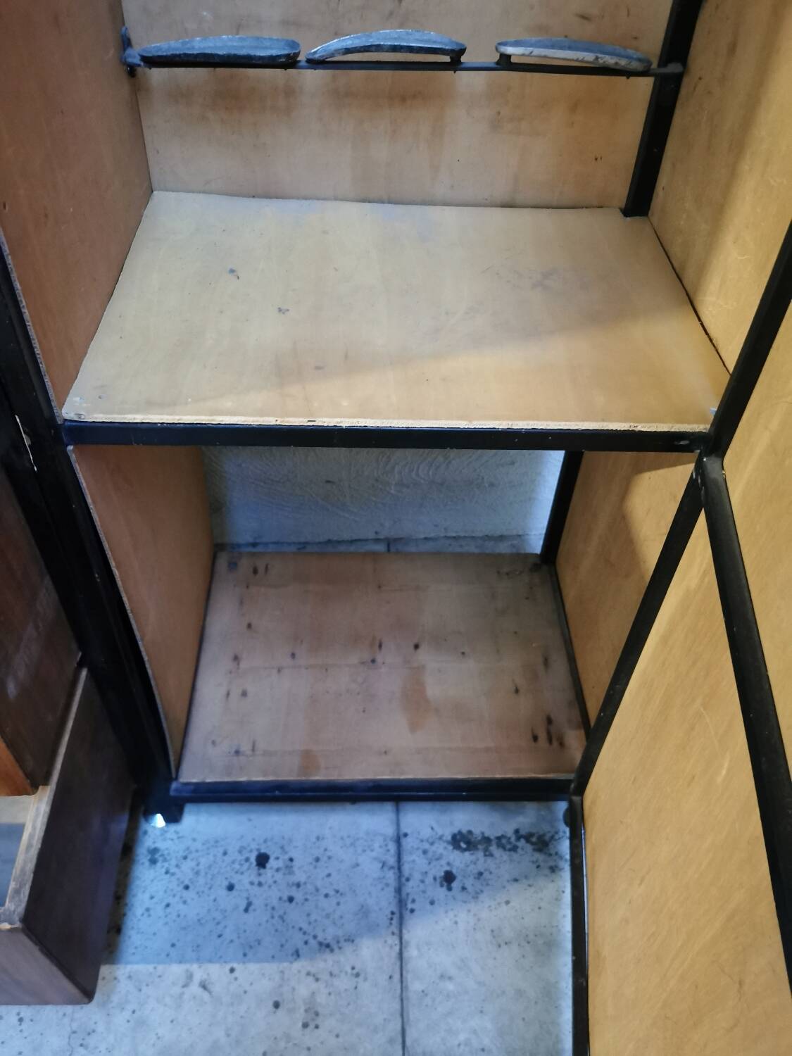 Italian boarding school locker room from the 60s