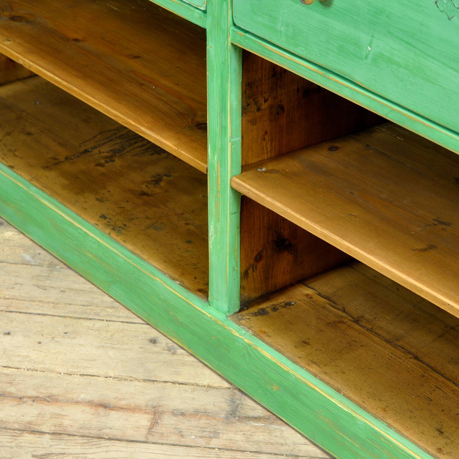 Pine shopcounter, 1930's