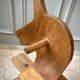 Old wooden rocking horse
