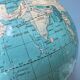 Globe terrestre vintage KED