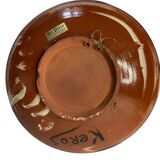 Keros boat plate, Lloret, Spain, 20th century