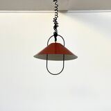Monte Baisse Lita Suspension – Brick Red – 80's French Design
