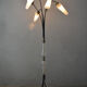 1950's Vintage 6-Shade Tripod Floor Lamp
