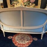 Louis XVI basket sofa from the 18th century