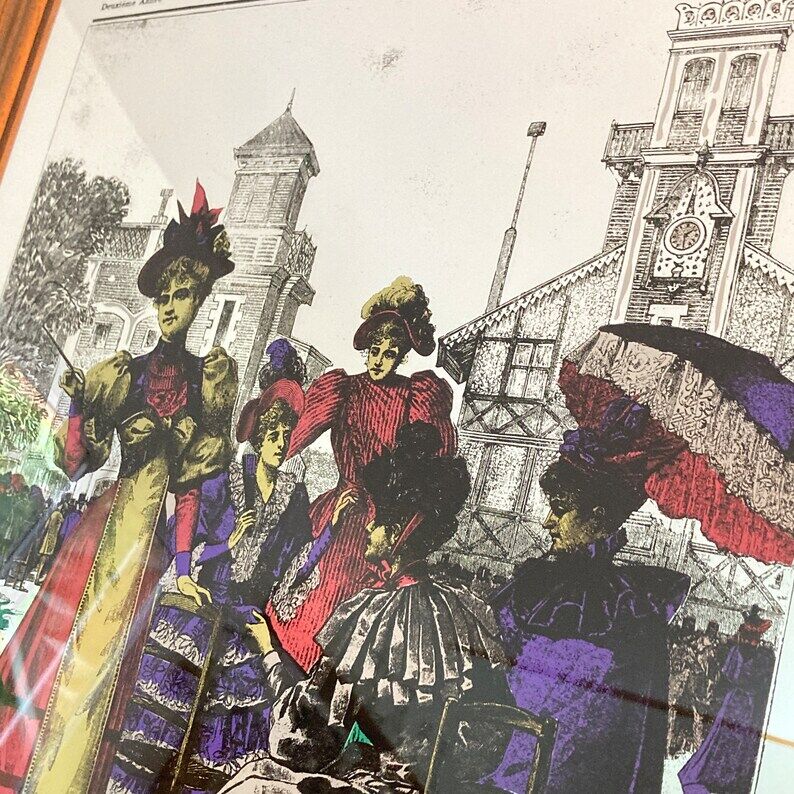 Advertising mirror "Le Petit Journal"