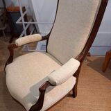 Fauteuil voltaire blanc