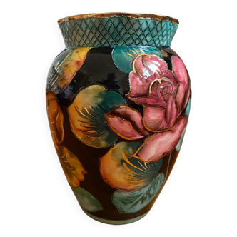 Vallauris vase signed