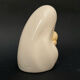 Virgin and Child in Italian glazed ceramic, 1950s-1970s.