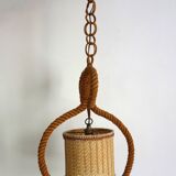 Rope suspension by Audoux Minet, France, 1950s