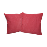 Paire de coussins avec tissu Veloutine de Nobilis
