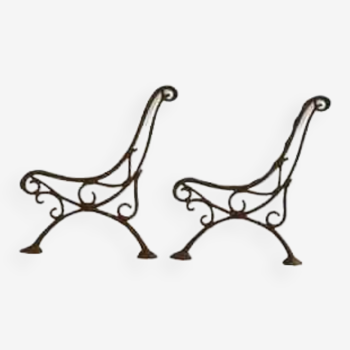 cast iron bench legs