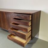 Vintage lowboard in rosewood