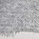 Wool gray turkish runner rug 262x96cm