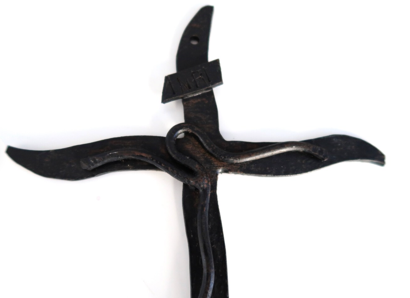 Modernist wall crucifix, 50s