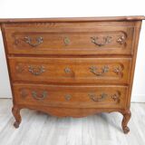 Commode 3 tiroirs en bois