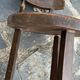 Brutalist tripod chair in the style of Charles Dudouyt – Popular art, 1940s