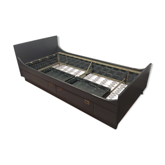 1970s navy boat bed