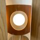 Plexiglas and metal wall lamp