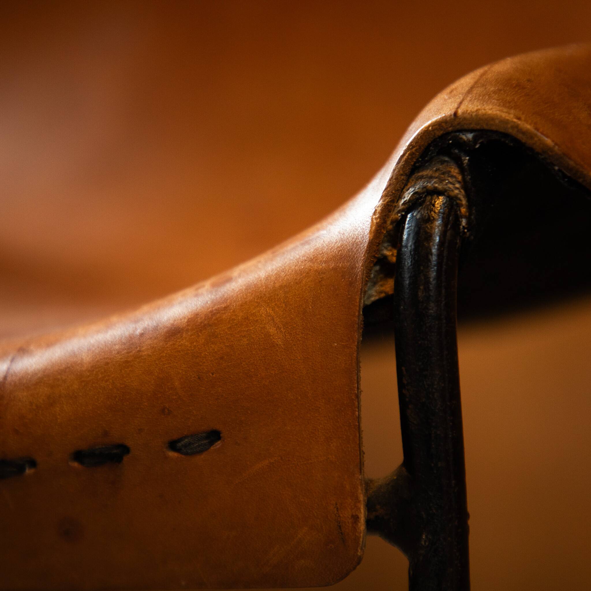 Stackable chairs by Raoul Guys, France 1950s