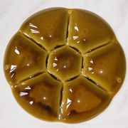 6 assiettes à crustacés Gien