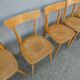 6 chaises de bistrot luterma vintage