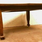 Table with a solid mahogany rack Table Dining table 20th century