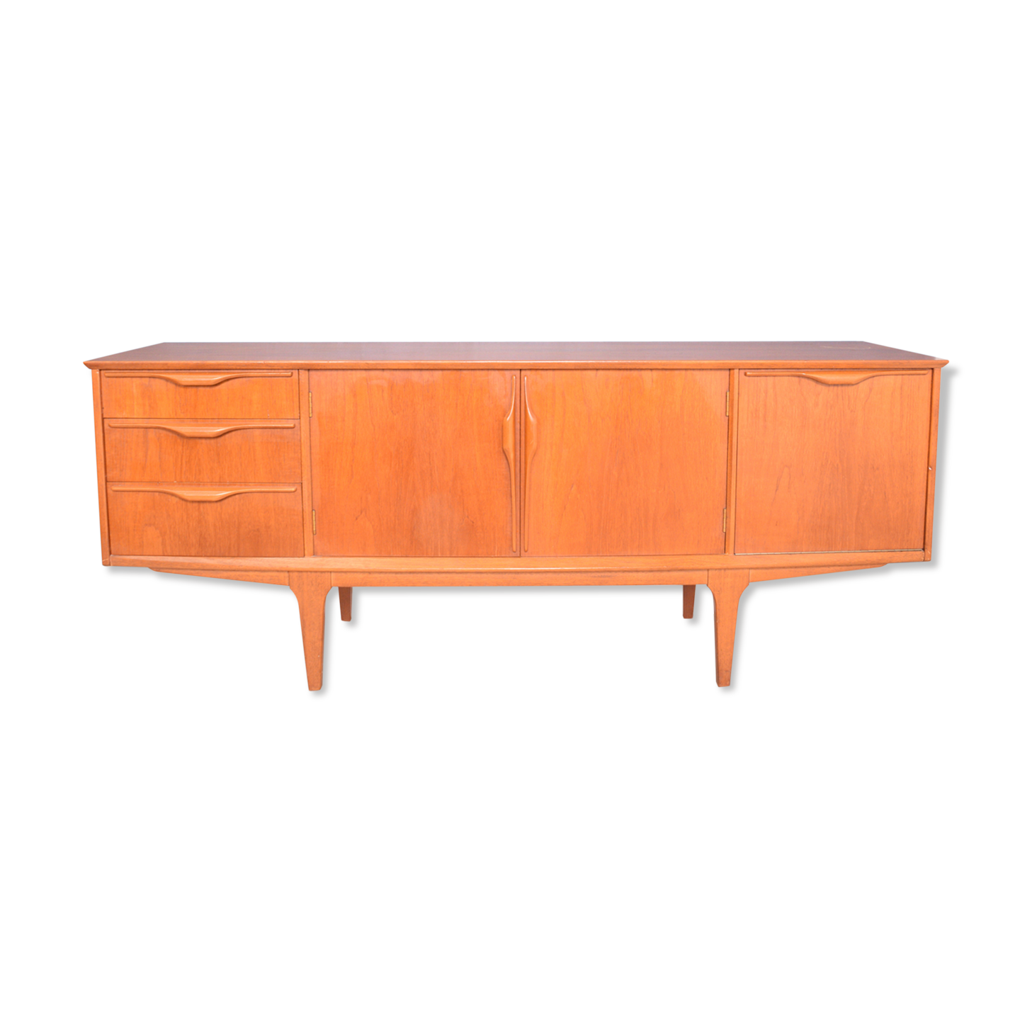 Restored teak 1960s Jentique sideboard