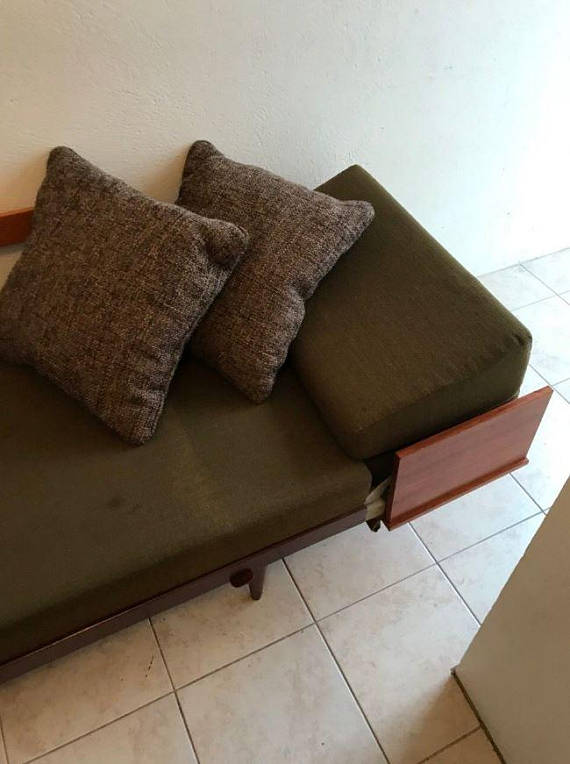 Sofa daybed Scandinavian retro 50-60 years