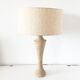 Vintage stone lamp reconstituted 1970