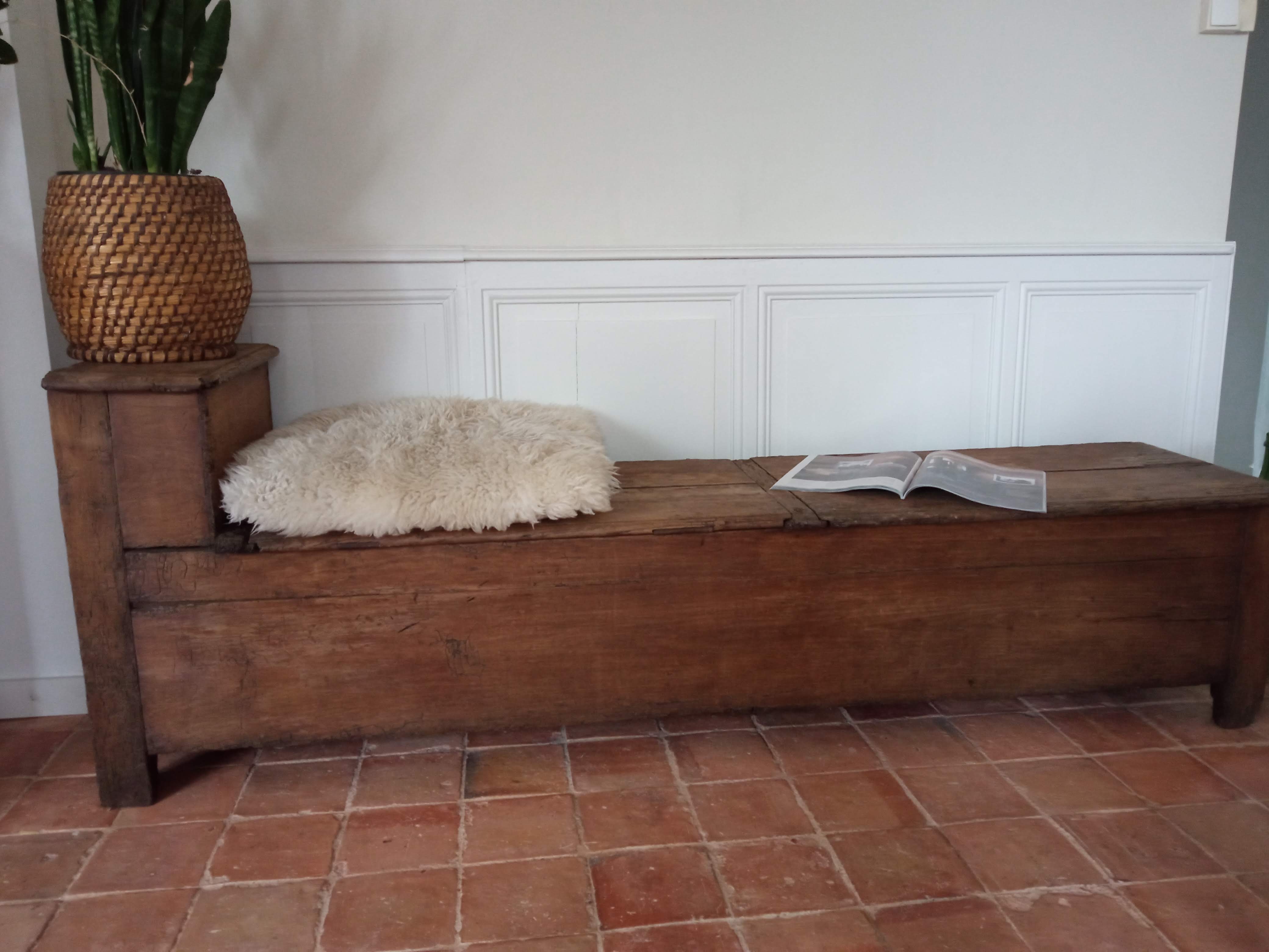 18th century old chest