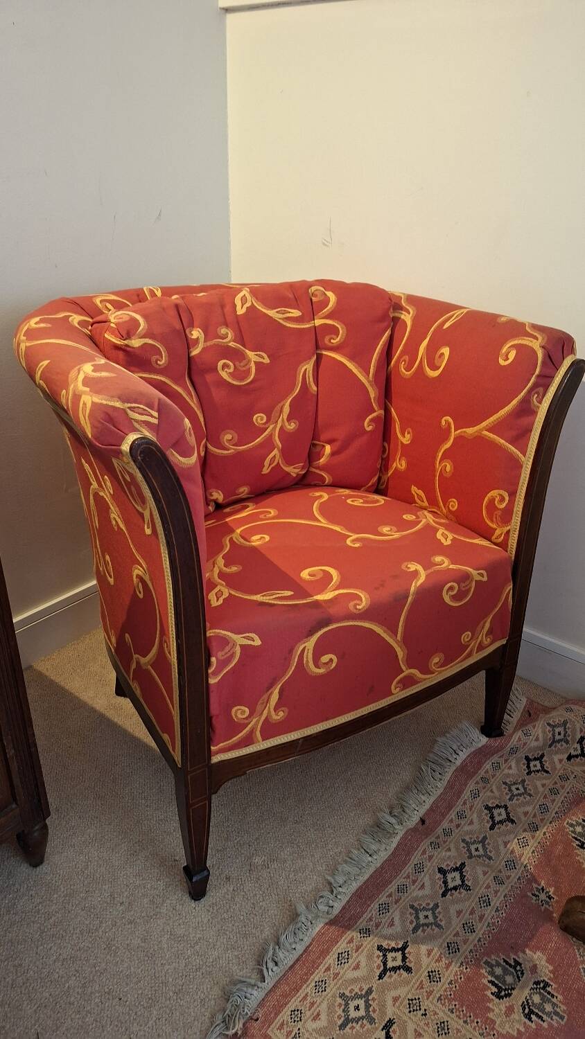Paire de fauteuils de style Art déco
