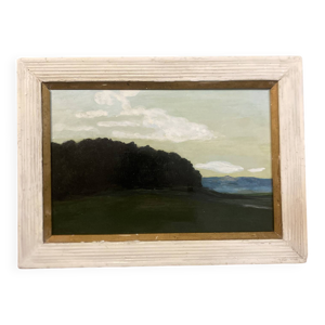 peinture de forêt -
