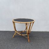 Rattan coffee table