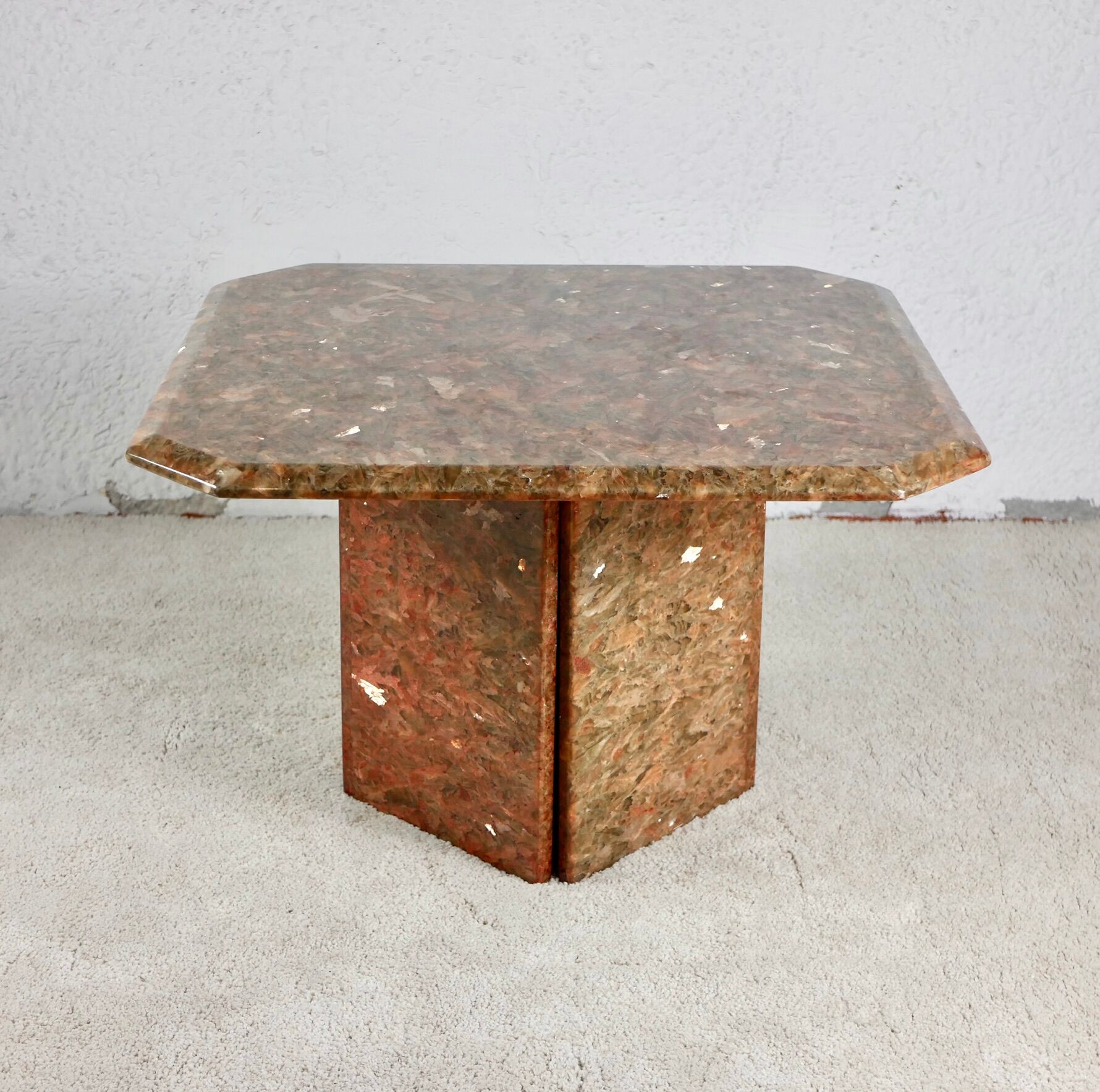 Quartz coffee table 80s