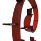 Red Bookworm Shelf/Library by Kartell Designer Ron Arad