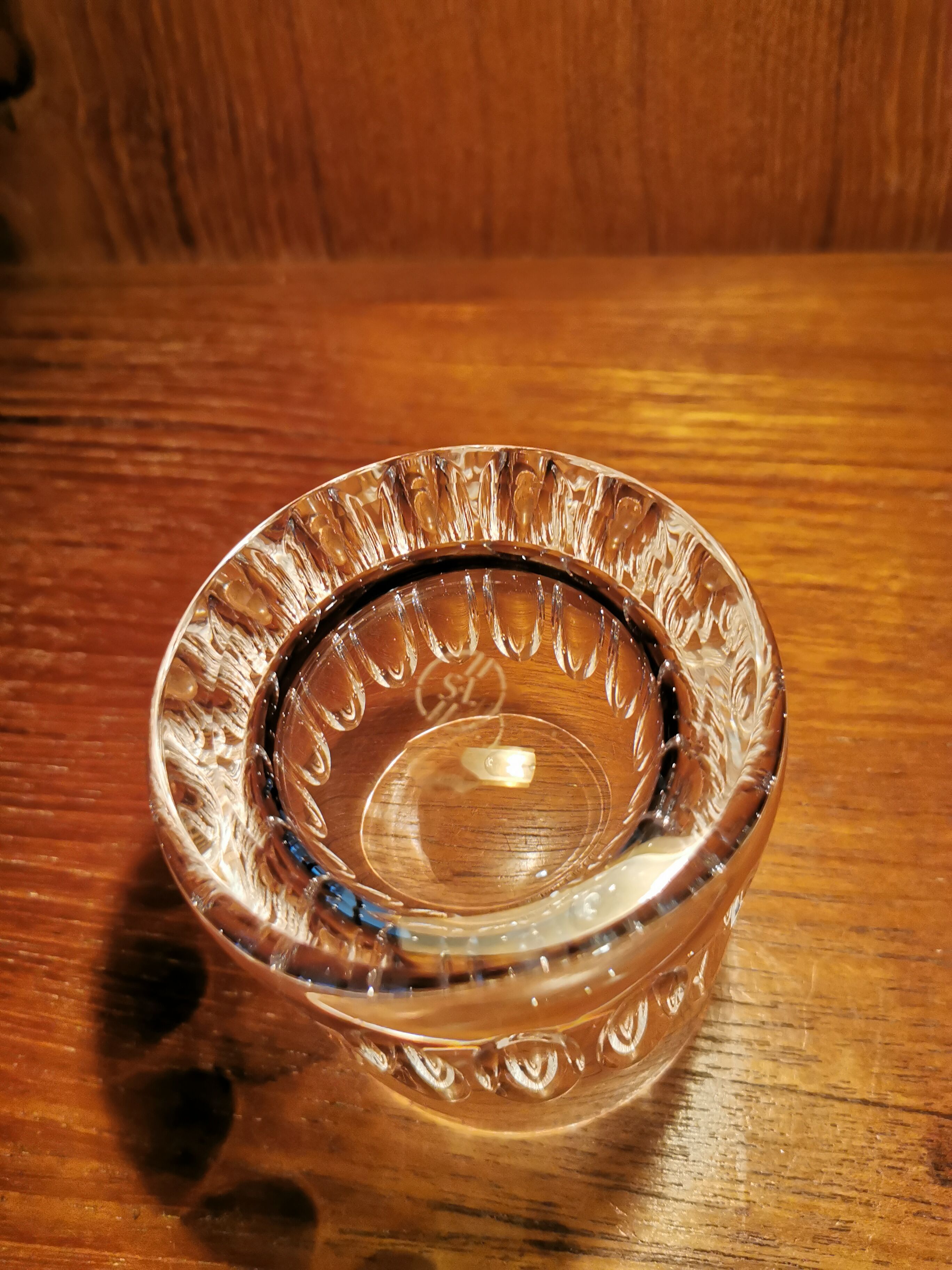 5 St. Louis Crystal Whisky Glasses