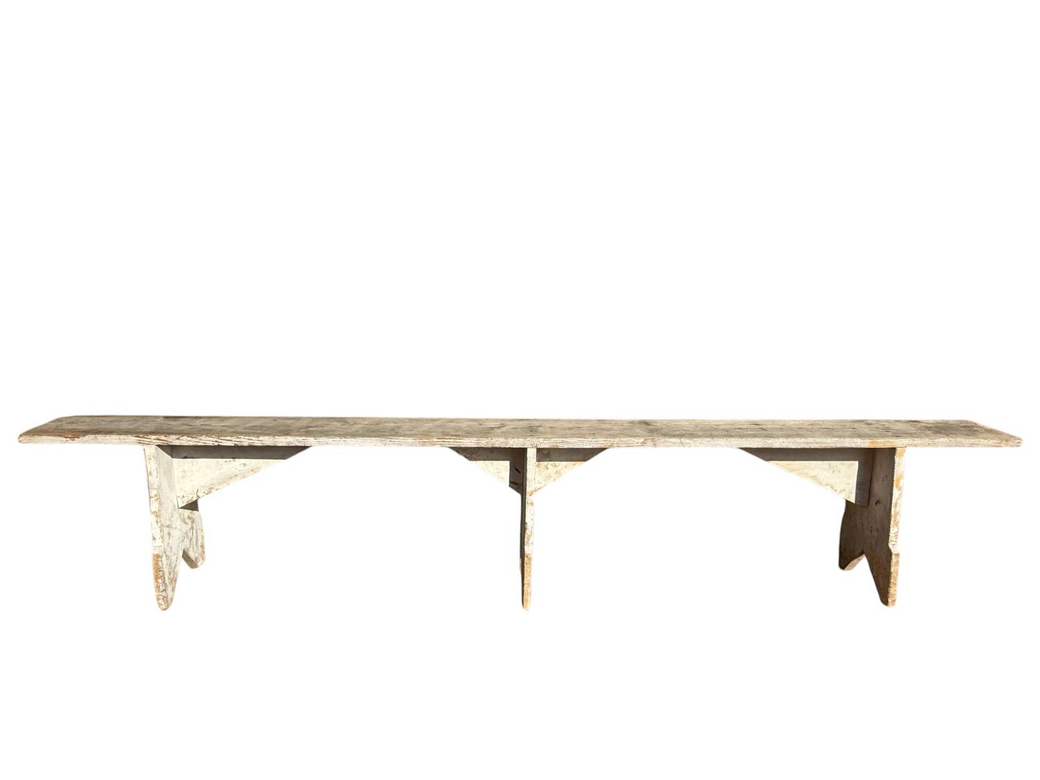 Pair of Bordeaux winemaker benches, France, 50s