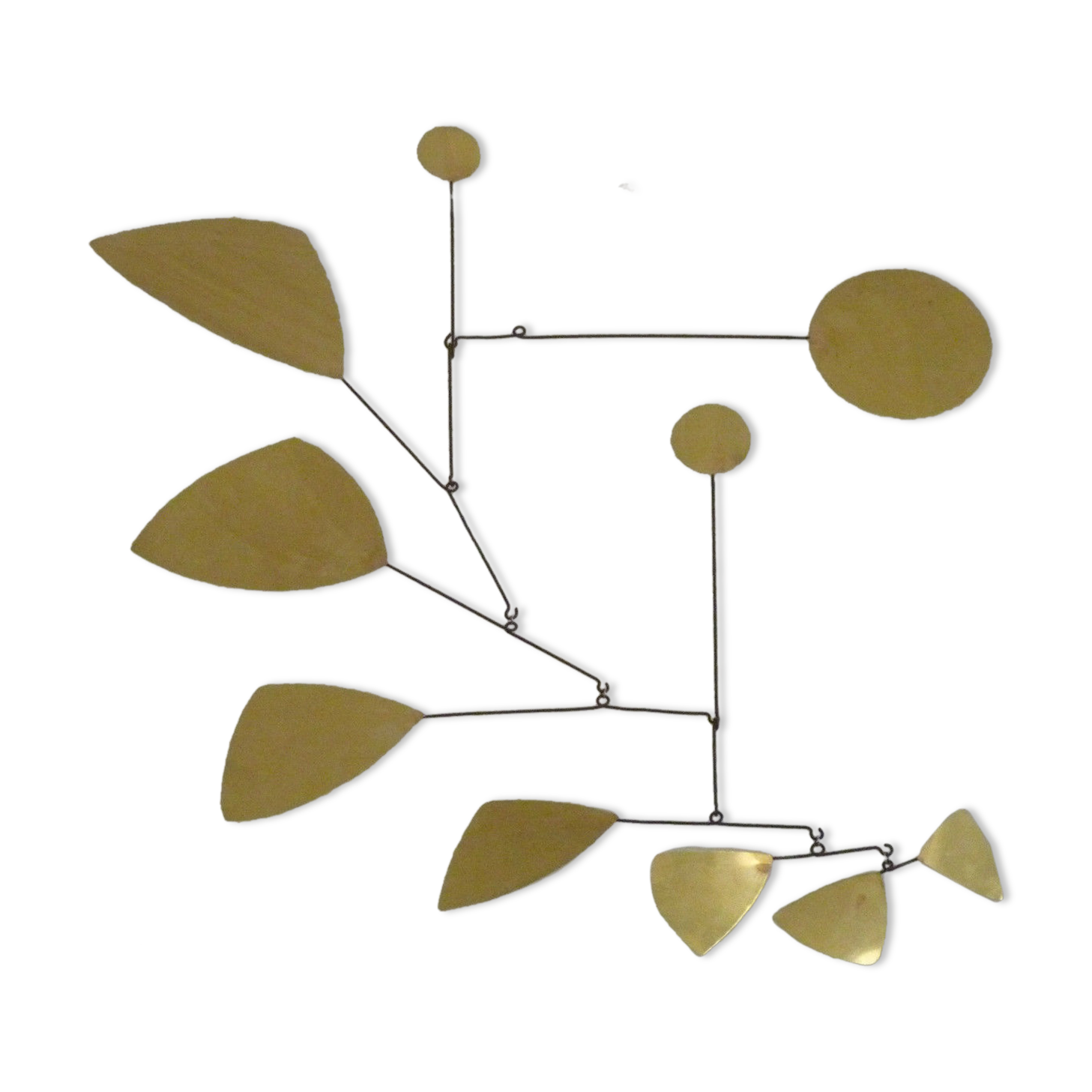 Mobile brass 70 x 70 cm