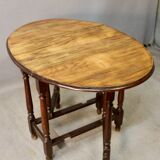 Gate Leg Table Top In Light Oak