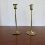 Pair of vintage brass candlesticks