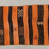 Old Turkish narrow Kilim Runner 184x39 cm shabby chic, vintage kelim