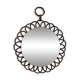 Rattan mirror
