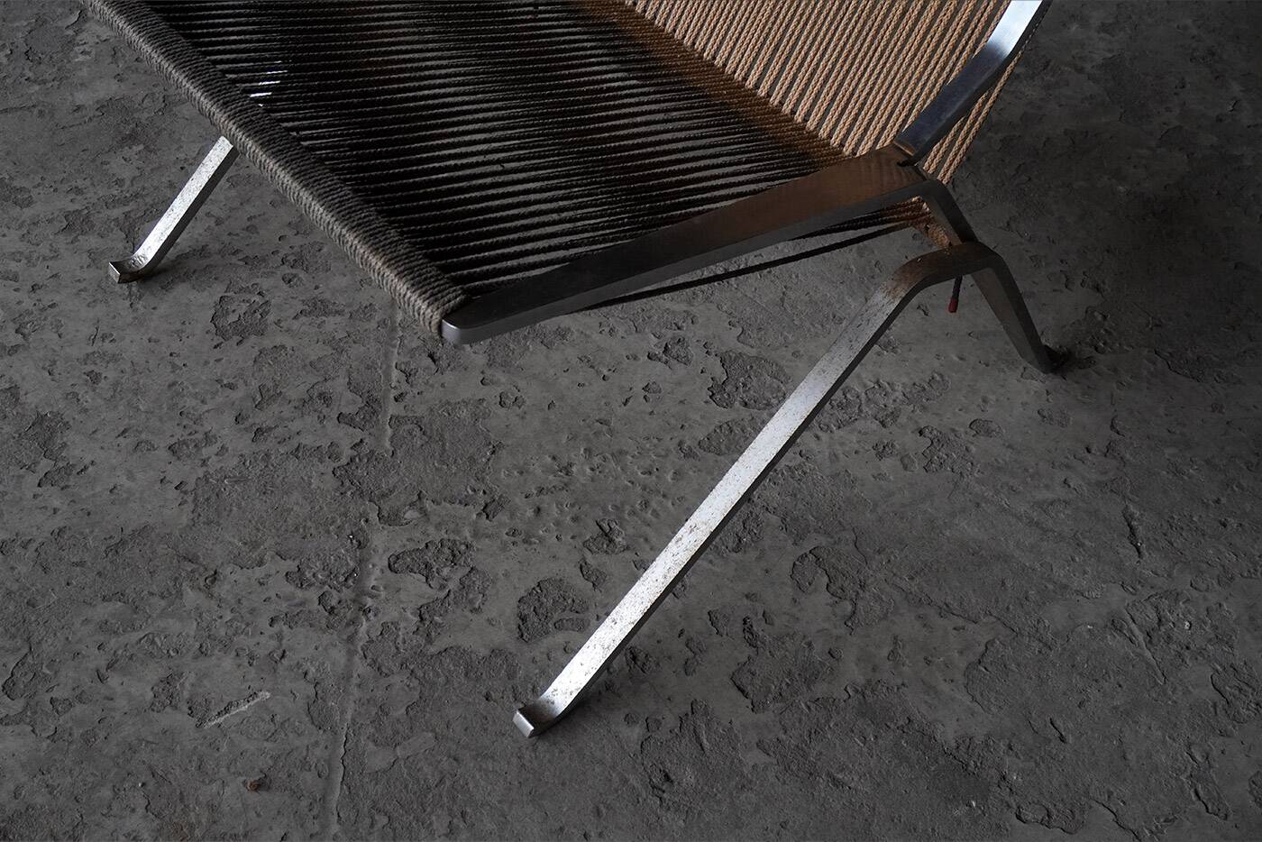 Early Poul Kjaerholm PK-25 lounge chair produced by E Kold Christensen, Denmark 1960s
