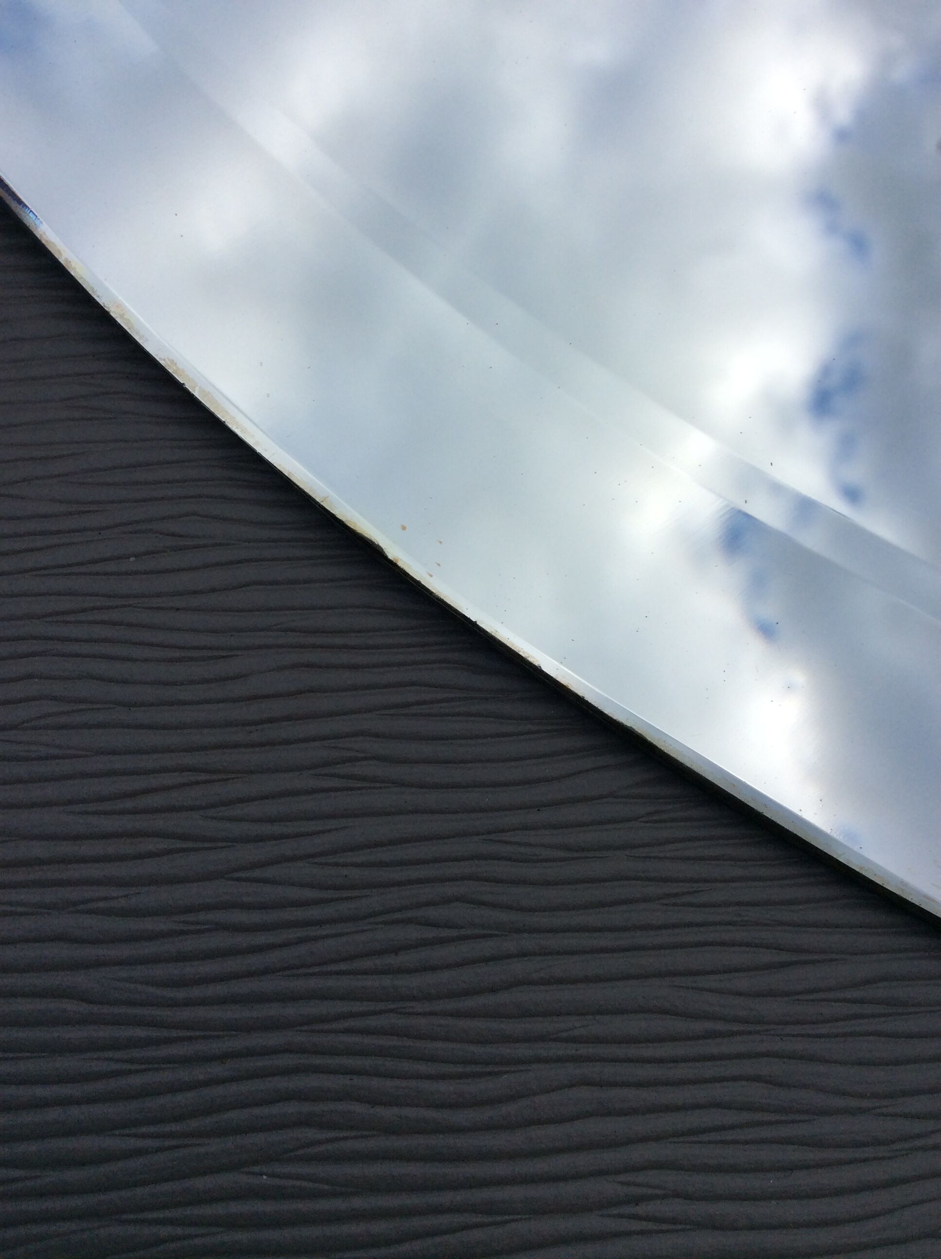 Oval mirror bevelled 100 x 60