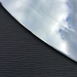 Oval mirror bevelled 100 x 60