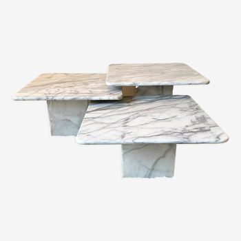Tables gigogne en marbre