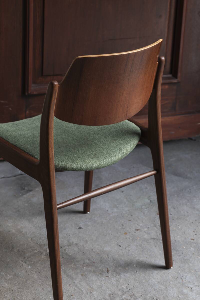 Set of 4 dining chairs by Hartmut Lohmeyer for Wilkhahn, Germany, 1950s