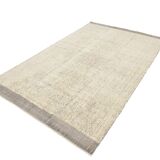 6x10 Gray Beige Modern Vintage Rug, 195x300Cm