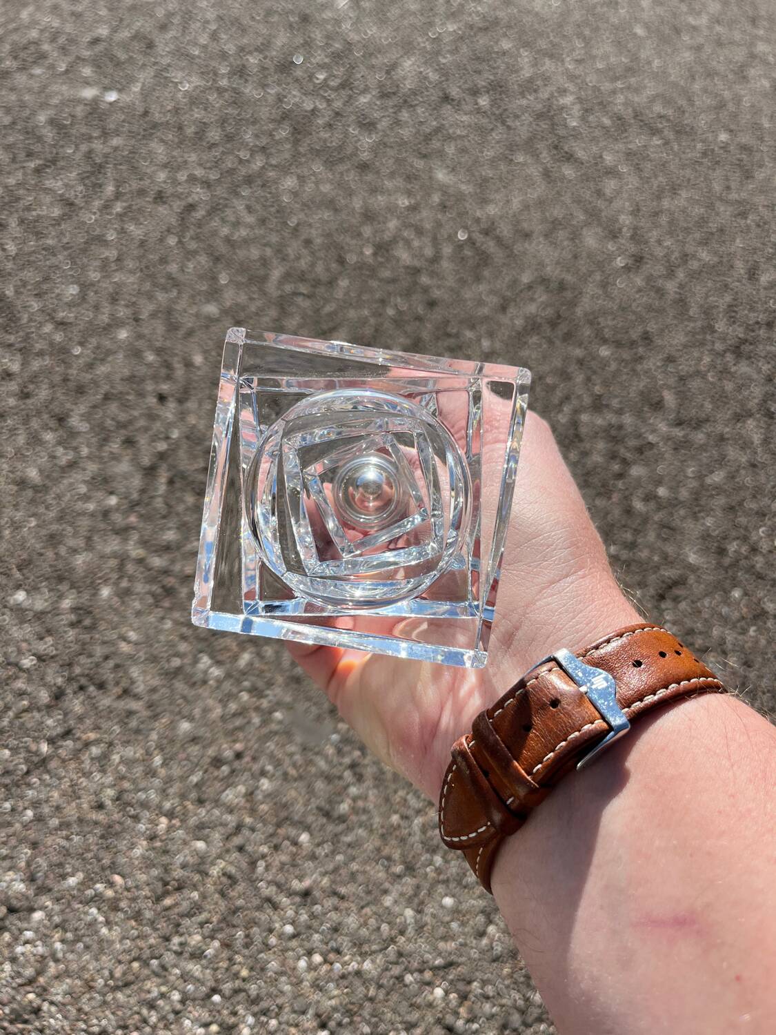 JG Durand crystal vase
